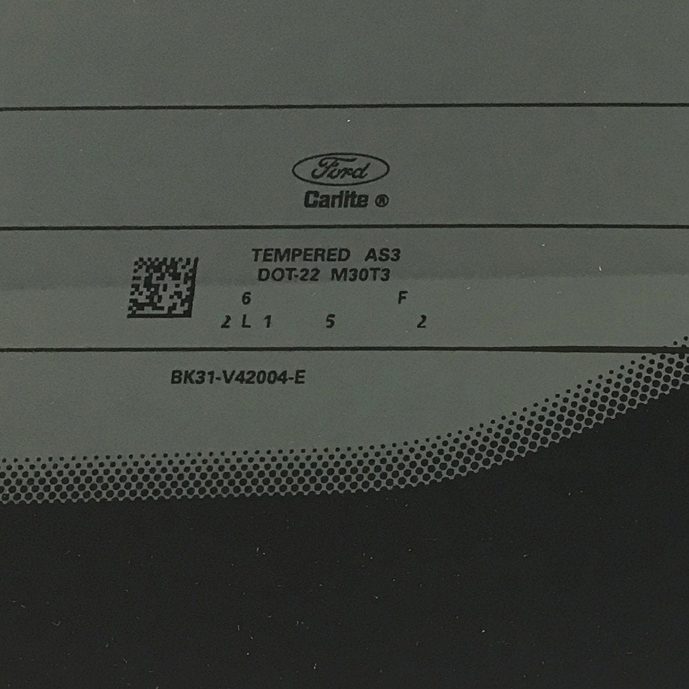 OE Heated Back Window Back Glass Passenger Right Side Compatible with Ford Transit 100.8" Mid-Roof & 110.2" High-Roof 2015-2025 Models (Not for Transit Connect or Low-Roof Transit)