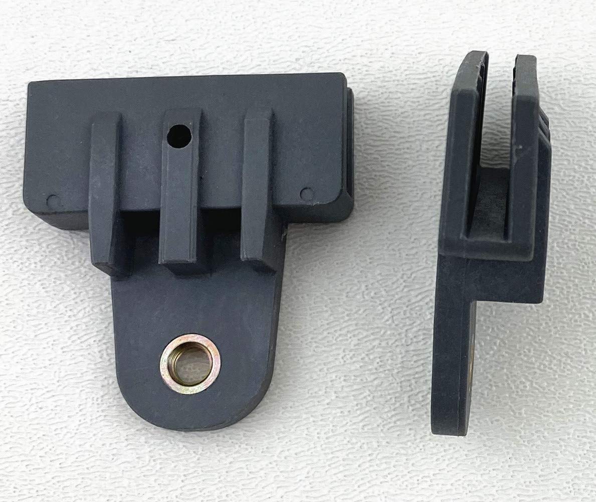 Front Door Window Door Glass (Power & Manual) Auto Glass Channel Clips Compatible with Nissan Sentra 2007-2012 / Kia Spectra 2007-2009 Models