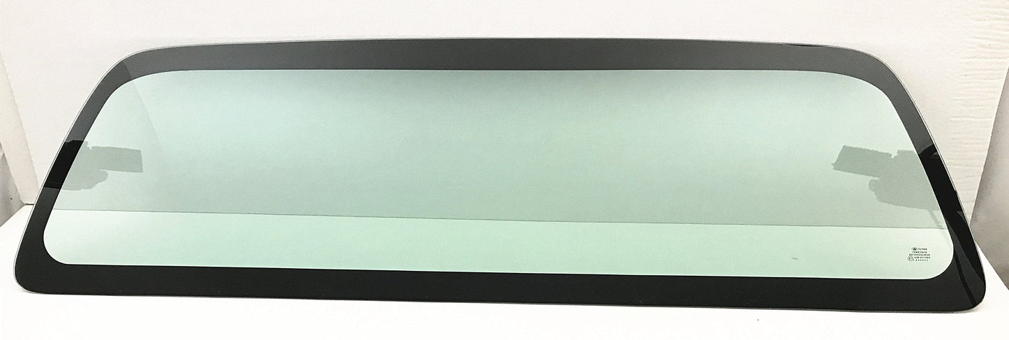 Stationary Back Window Back Glass Compatible with Ford F-Series (F250 F350 F450 F550) 2008-2016 Models / F-Series (F650 F750) 2008-2022 Models Pickup