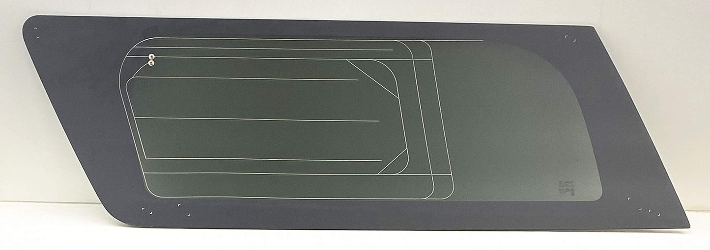 Passenger Right Side Quarter Window Quarter Glass Compatible with Chevrolet Suburban/Cadillac Escalade ESV/GMC Yukon XL 2007-2010 Models