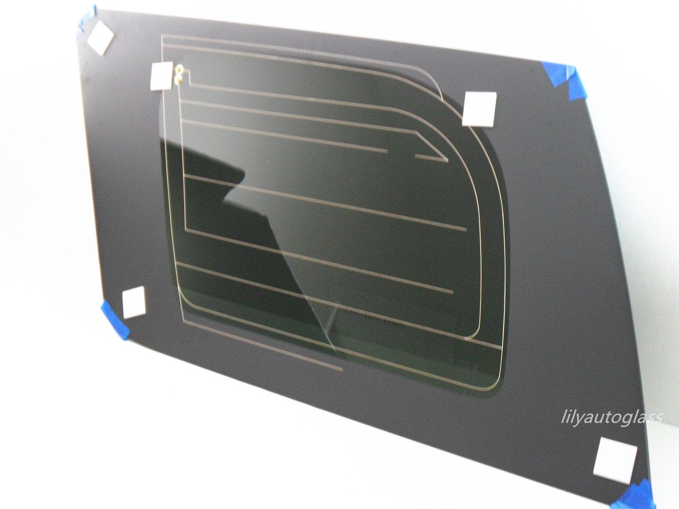 Passenger Right Side Rear Quarter Glass Quarter Window Compatible with Chevrolet Tahoe/GMC Yukon /Yukon Denali 2007-2010 Models