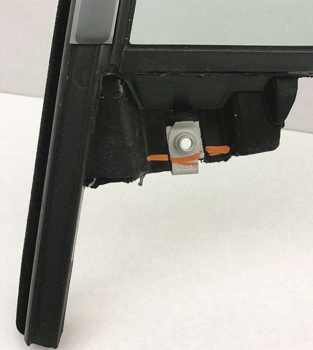 OEM Driver Left Side Rear Vent Window Vent Glass Compatible with Dodge Charger 2011-2023 Models