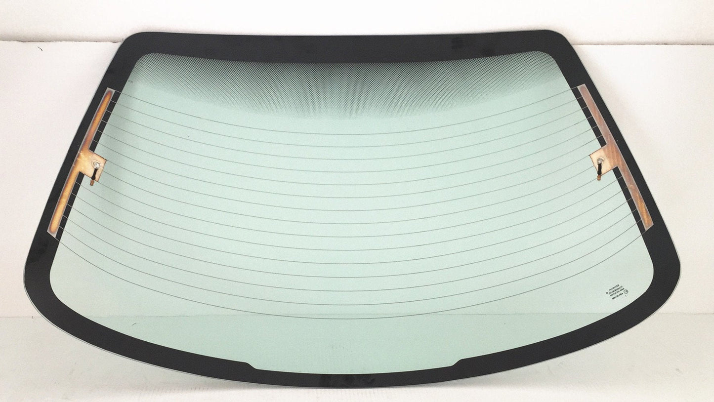 Heated Back Window Back Glass Compatible with Chevrolet Cavalier 1995-2005/Pontiac Sunfire 1995-2002 4 Door Sedan Models