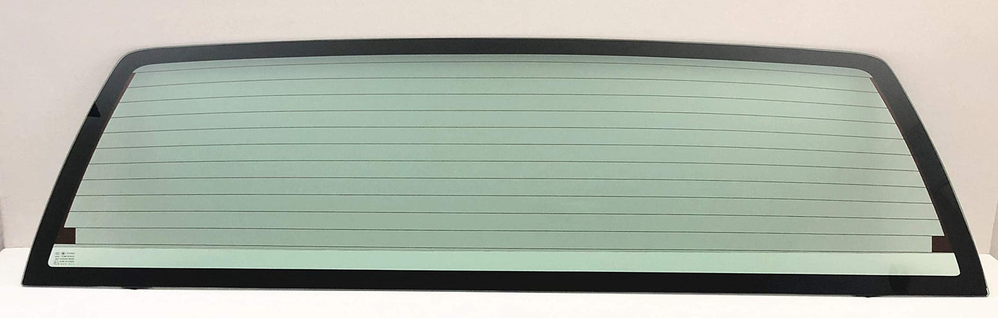 Heated Stationary Back Window Back Glass Compatible with Chevrolet Silverado/GMC Sierra Pickup 1999-2006 Models/Silverado Classic 2007 Models/Sierra Classic 2007 Models