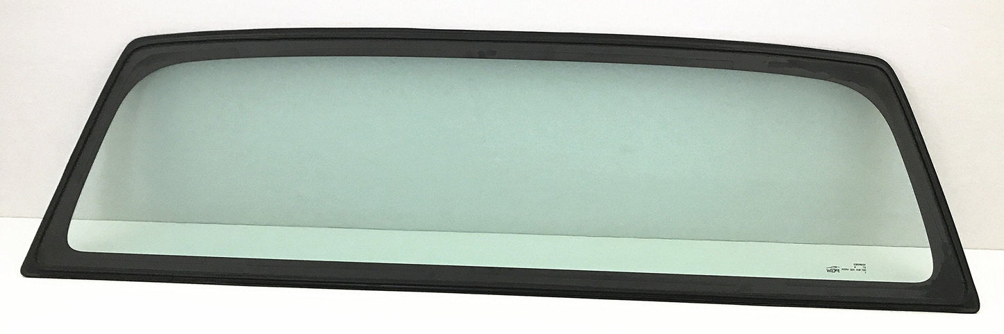 Stationary Back Window Back Glass Compatible with Nissan Frontier Pickup 2 Door Standard/Extended Cab 1998-2004 Models