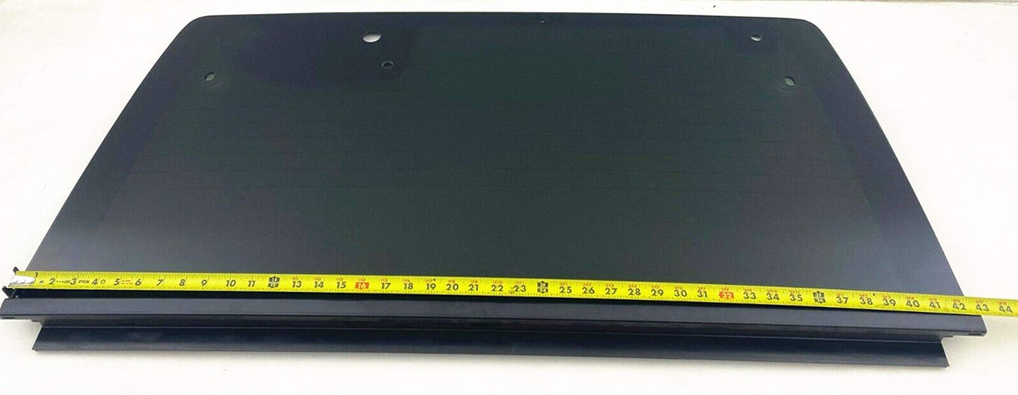 Heated Privacy Back Tailgate Window Back Glass Compatible with Jeep Wrangler 2007-2010 Models