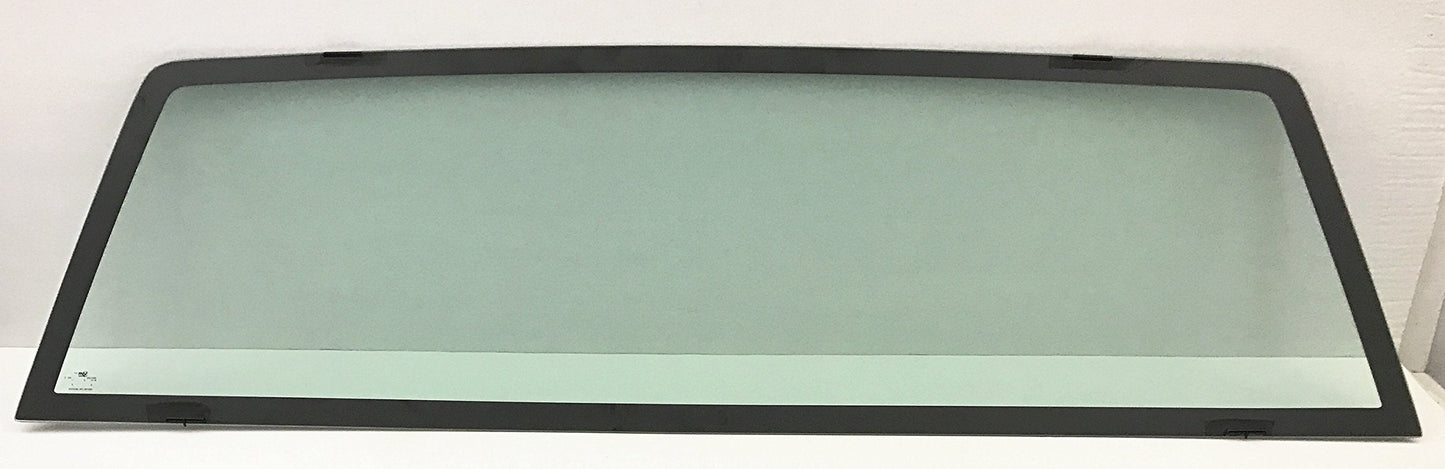 Stationary Back Window Back Glass Compatible with GMC Sierra Pickup 1999-2006/GMC Sierra Classic 2007/Chevrolet Silverado 1999-2006/Chevrolet Silverado Classic2007 Models