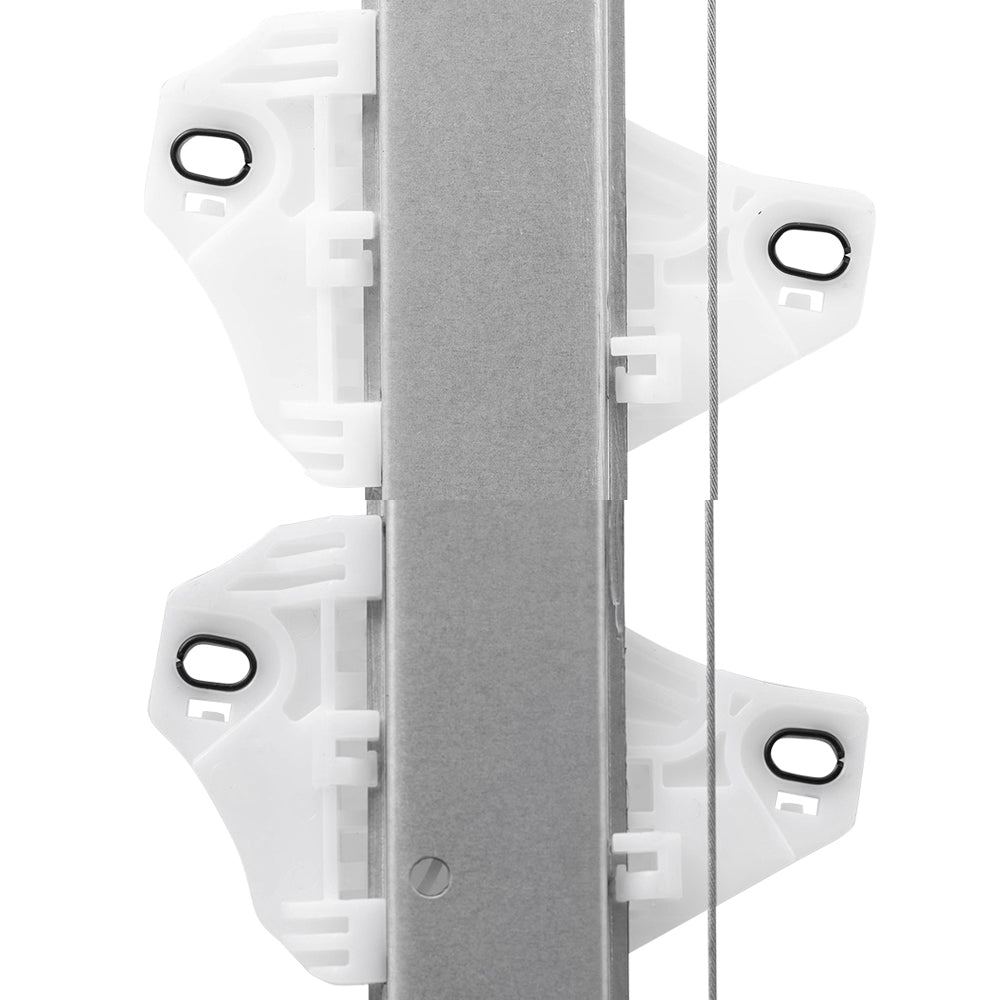 Front and Rear Driver Side Power Window Regulators with Motor-6 Pin Connector Compatible with 2017-2020 CR-V & 2020 CR-V Hybrid