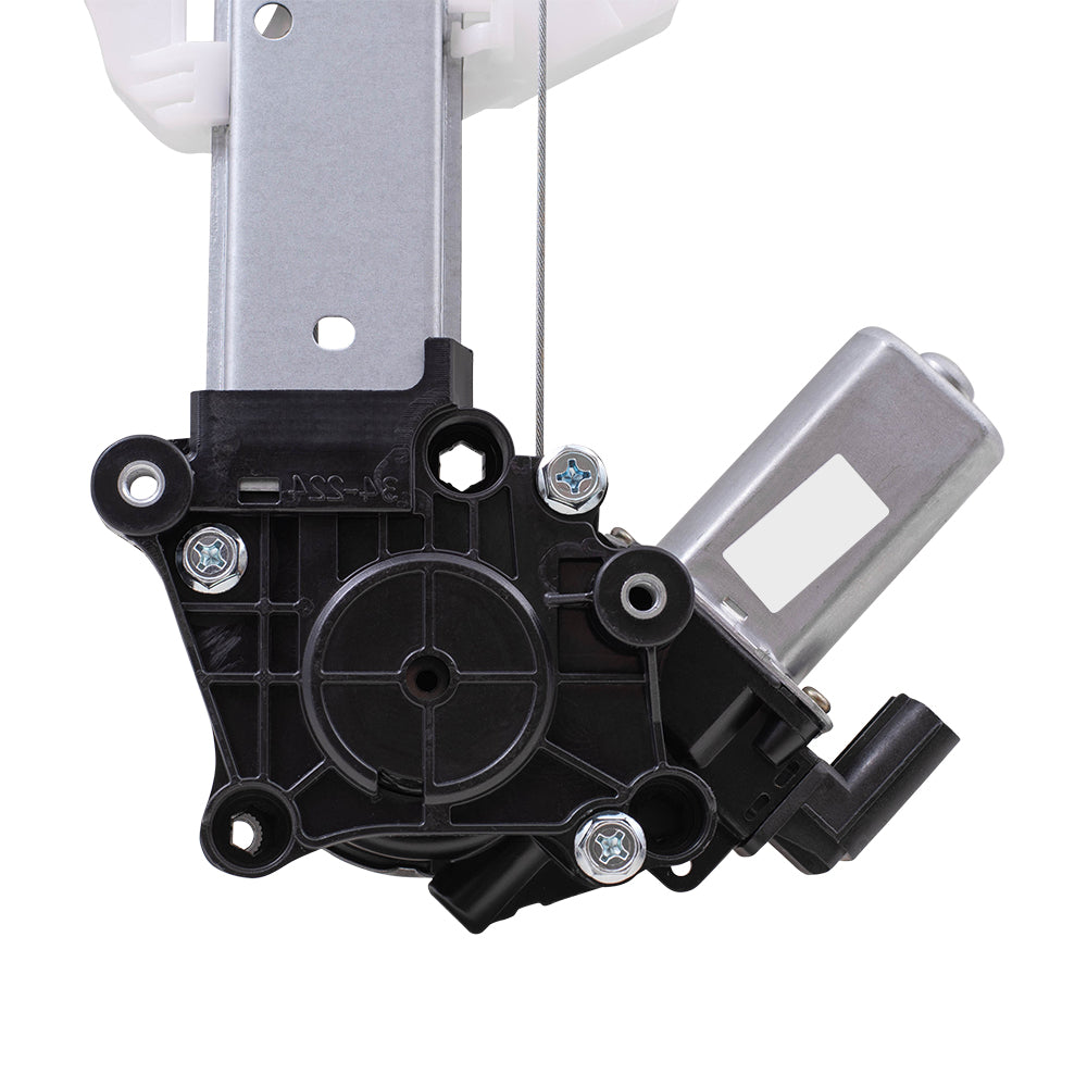 Front Driver Side Power Window Regulator with Motor-6 Pin Connector Compatible with 2017-2020 CR-V & 2020 CR-V Hybrid