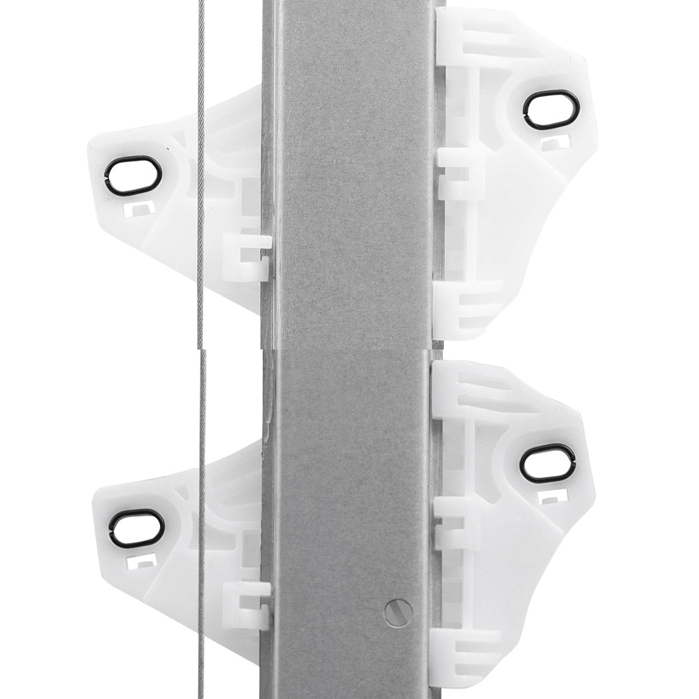 Front and Rear Passenger Side Power Window Regulators with Motor-6 Pin Connector Compatible with 2017-2020 CR-V & 2020 CR-V Hybrid