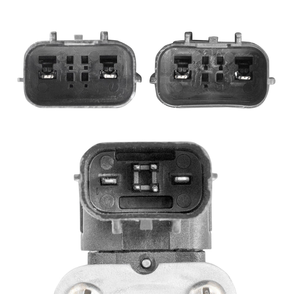 Driver and Passenger Side Front and Rear Power Window Regulators with Motor 4 Piece Set Compatible with 2017-2020 CR-V LX & 2020 CR-V Hybrid LX