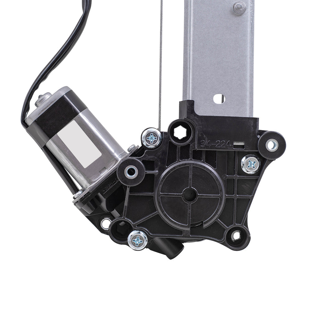 Rear Driver and Passenger Side Power Window Regulators with Motor Compatible with 2017-2020 CR-V & 2020 CR-V Hybrid