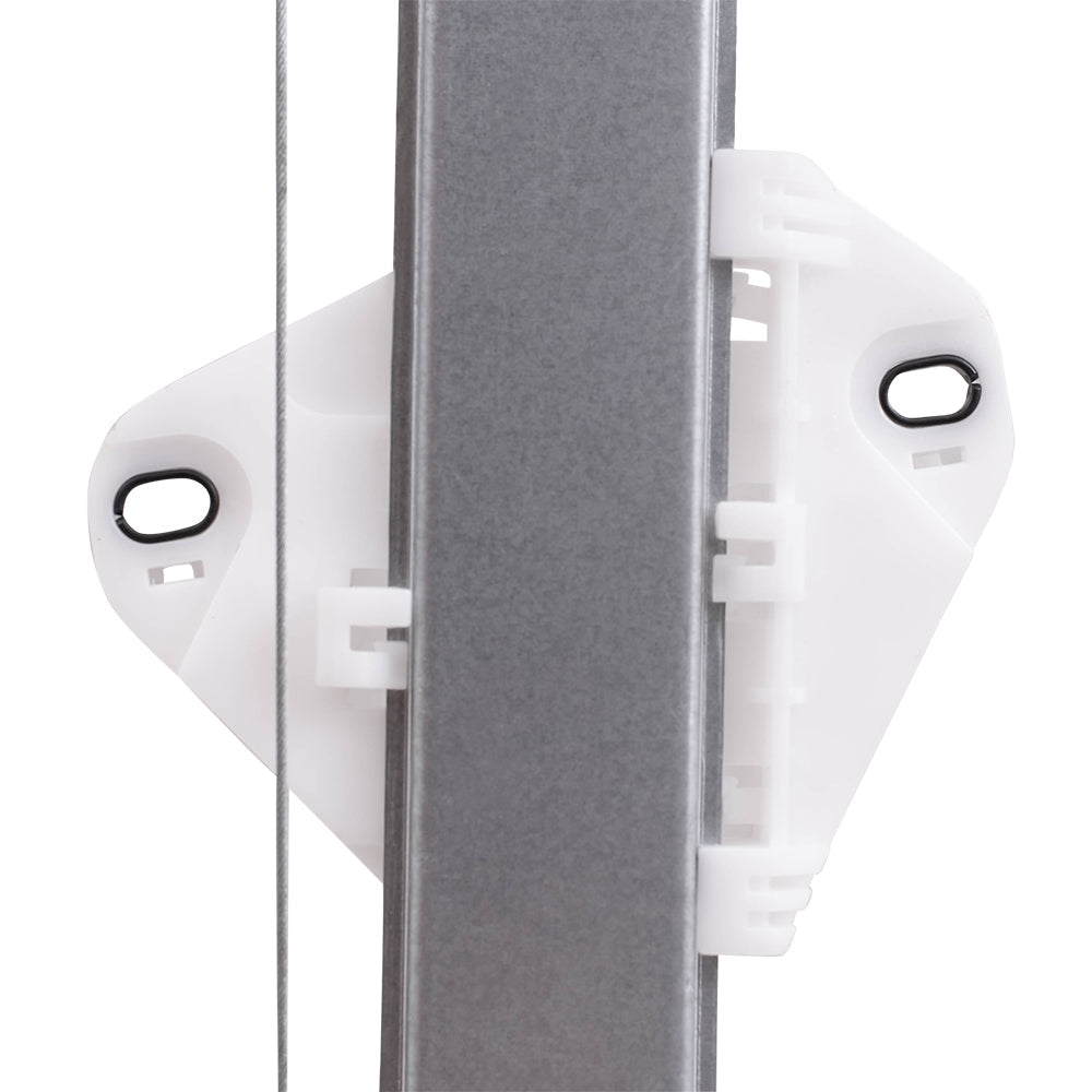 Front Driver and Passenger Side Power Window Regulators with Motor-6 Pin Connector Compatible with 2013-2017 Accord Coupe EXCLUDING LX-S