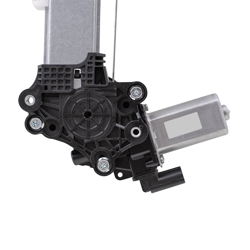 Front Driver Side Power Window Regulator with Motor-6 Pin Connector Compatible with 2013-2017 Accord Coupe