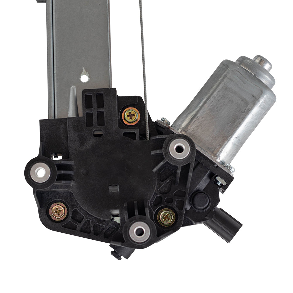 Driver Rear Power Window Regulator with Motor Compatible with 09-15 Pilot