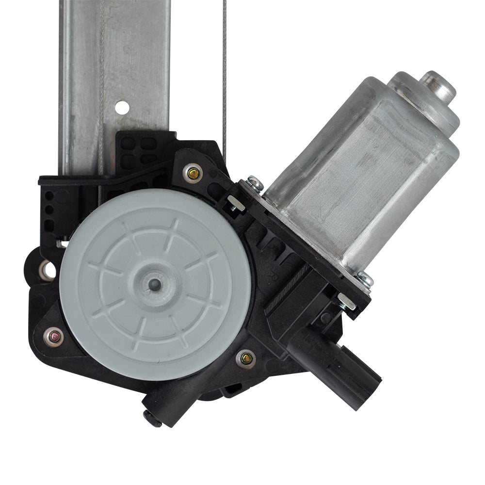 Passenger Rear Power Window Regulator with Motor Compatible with 09-15 Pilot