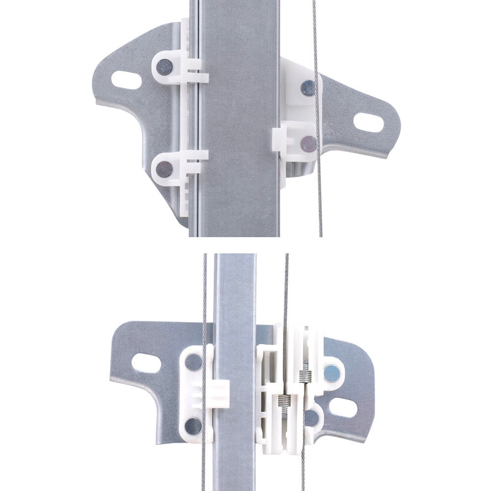 Power Window Regulator with Motor Front & Rear Driver And Passenger Side 4 Piece Set For 2016-2021 Honda Civic Sedan North America Built 2019-2022 Honda Insight