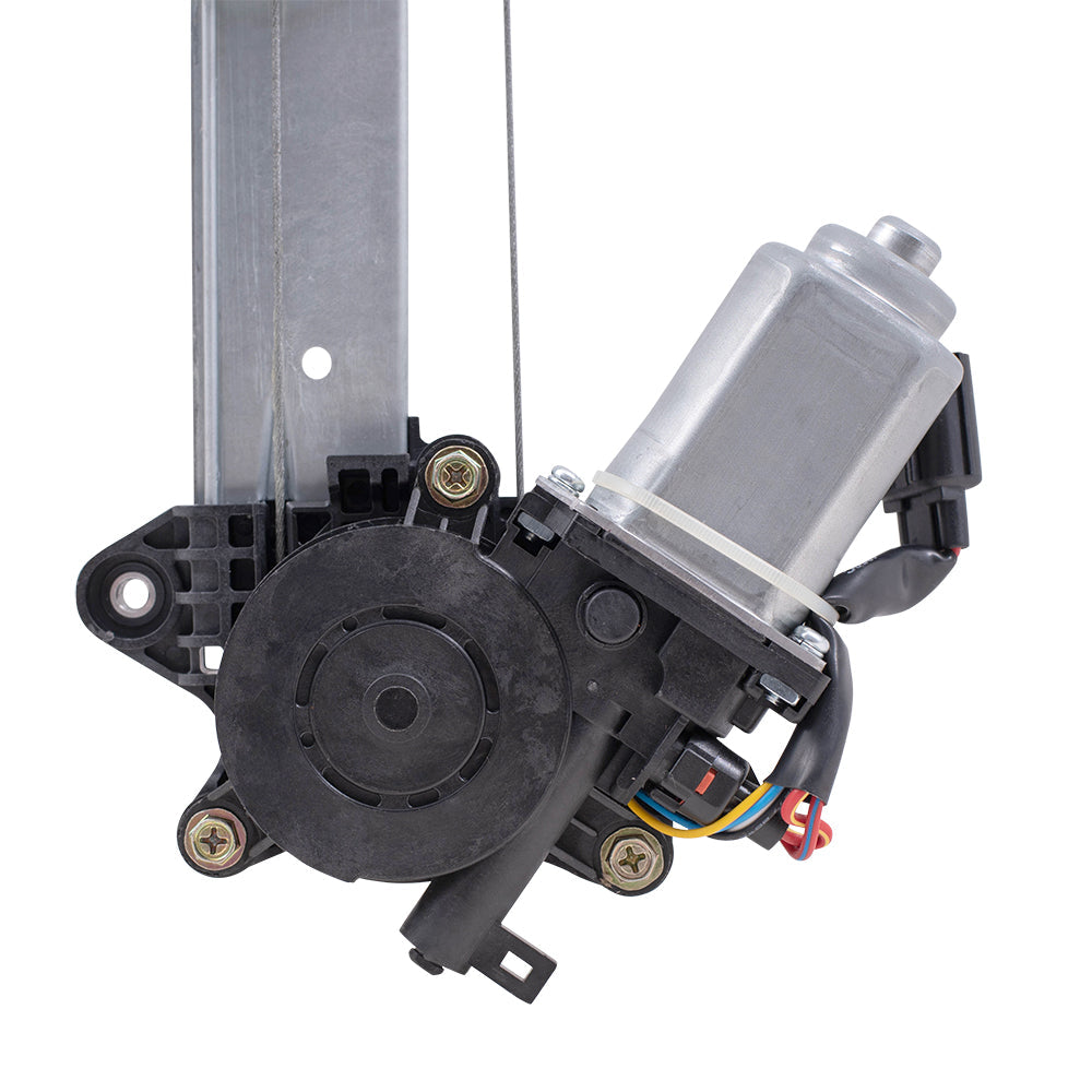 Driver and Passenger Front Power Window Regulators w/ Motor Compatible with 17-20 Civic Hatchback