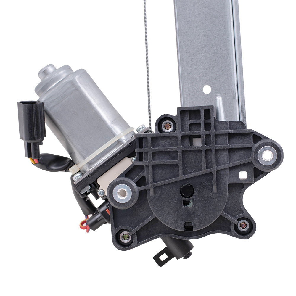 Driver and Passenger Front Power Window Regulators w/ Motor Compatible with 17-20 Civic Hatchback