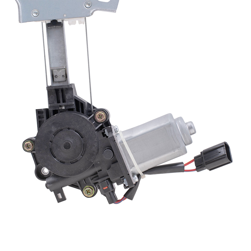 Passenger Rear Power Window Regulator w/ Motor Compatible with 17-20 Civic Hatchback