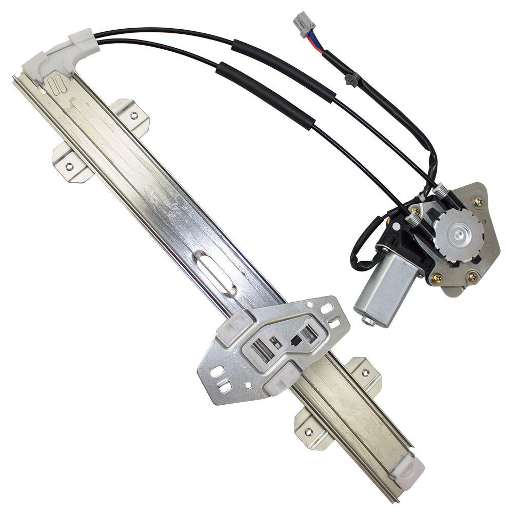 Passengers Front Power Window Lift Regulator with Motor & 2 Pin Connector Assembly Compatible with 94-97 Accord 72210SV4A01