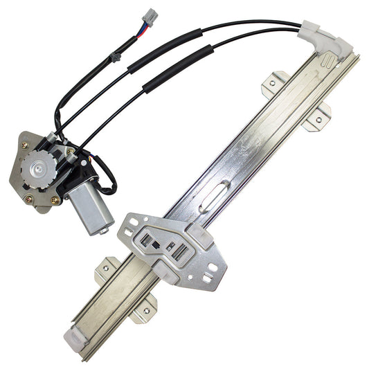 Drivers Front Power Window Lift Regulator with Motor & 4 Pin Connector Assembly Compatible with 94-97 Accord 72250SV4A01