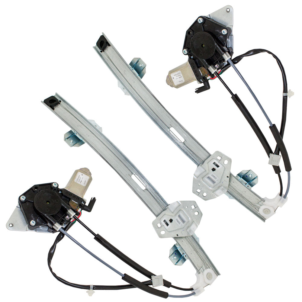 Fits Honda Accord 94-97 Set of Front Power Window Lift Regulators with Motors