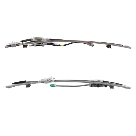 Fits Honda Odyssey 99-05 Set of Front Power Window Regulators Motors Assemblies