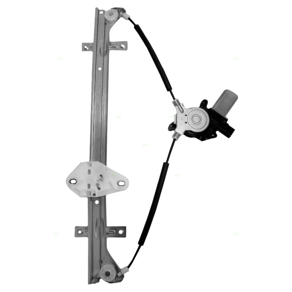 Fits Honda Odyssey 05-10 Passengers Front Power Window Regulator Motor Assembly