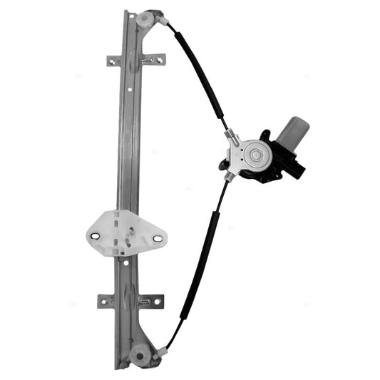 Fits Honda Odyssey 05-10 Passengers Front Power Window Regulator Motor Assembly