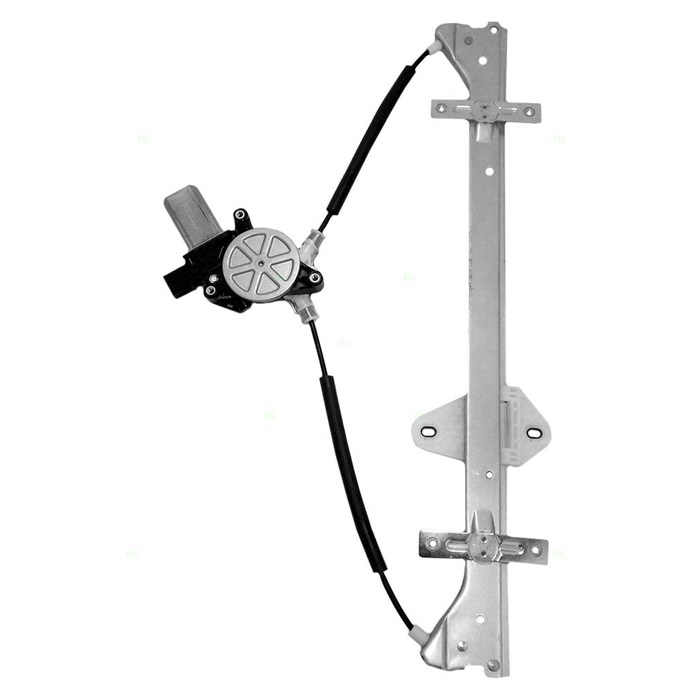Fits Honda Odyssey 05-10 Passengers Front Power Window Regulator Motor Assembly