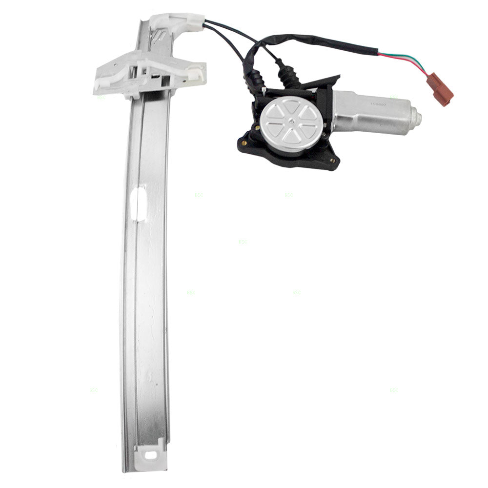Drivers Rear Power Window Lift Regulator with Motor Assembly Compatible with 90-93 Accord 72750SM4J01