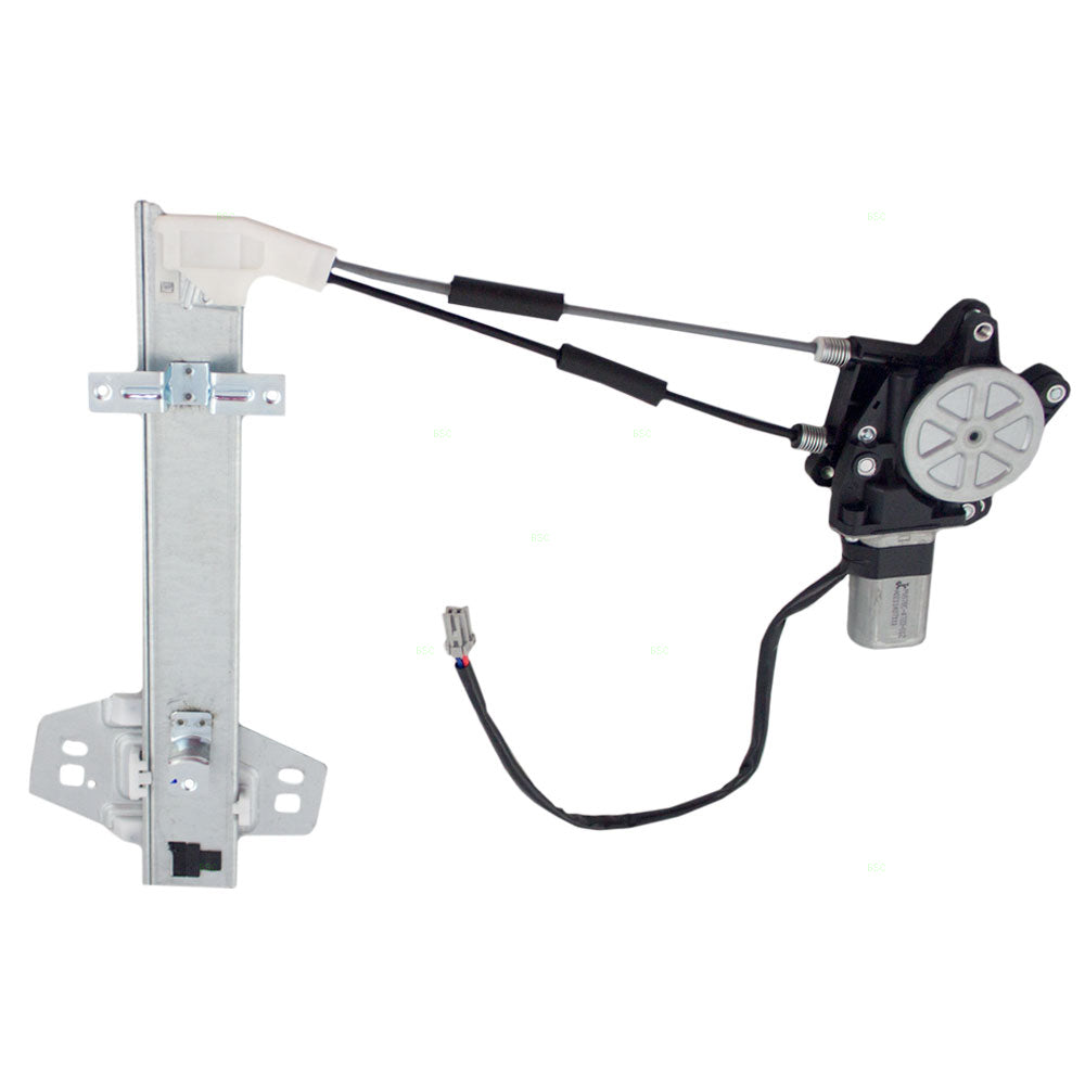 Drivers Rear Power Window Lift Regulator with Motor Assembly Compatible with 94-97 Accord 72750SV4003