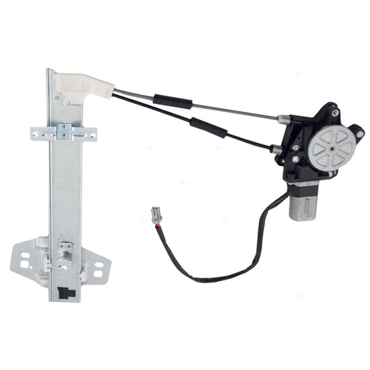 Drivers Rear Power Window Lift Regulator with Motor Assembly Compatible with 94-97 Accord 72750SV4003