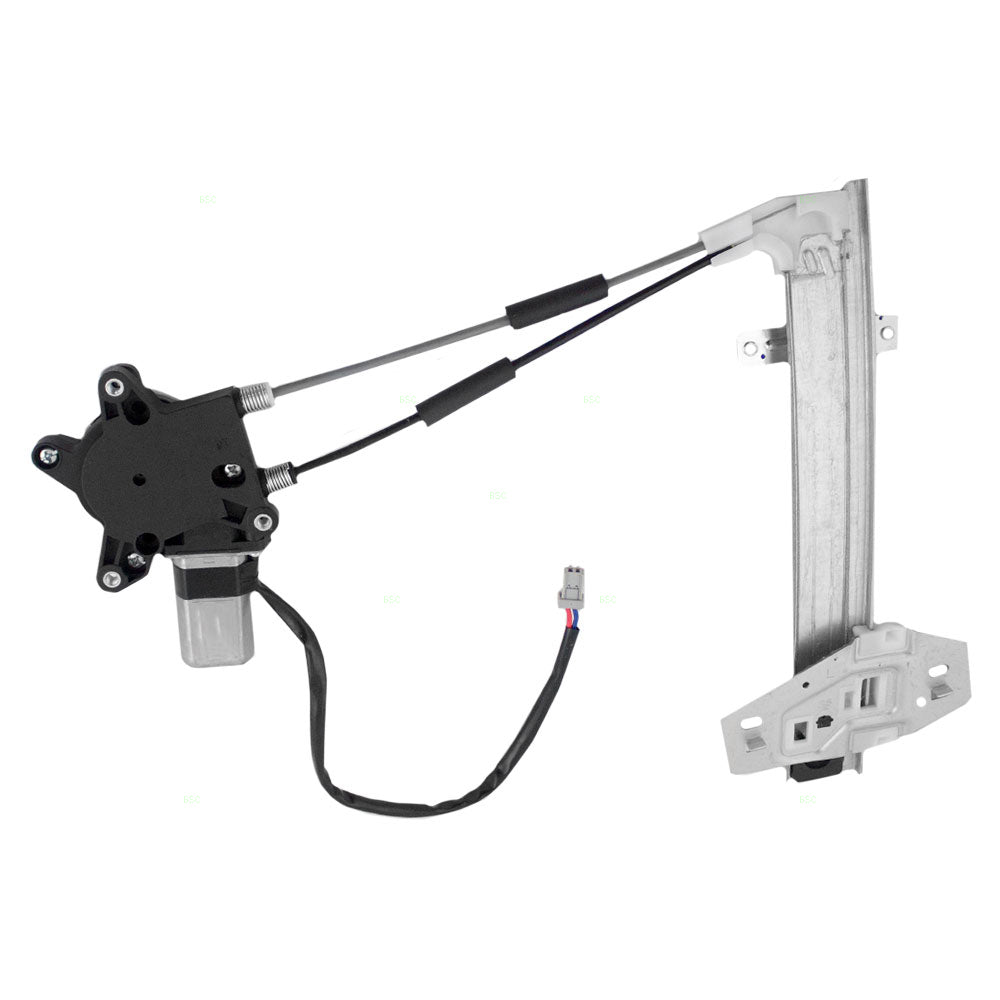 Drivers Rear Power Window Lift Regulator with Motor Assembly Compatible with 94-97 Accord 72750SV4003