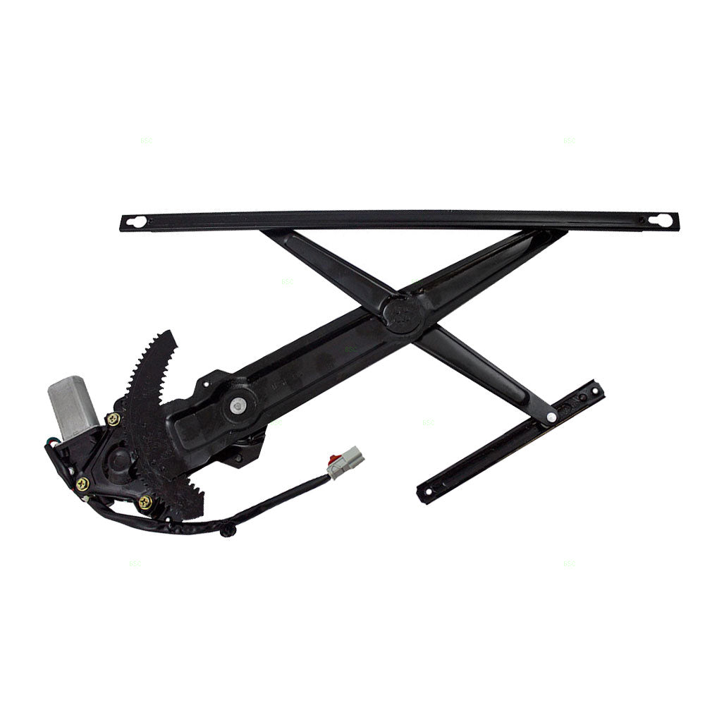 Drivers Front Power Window Lift Regulator with Motor Assembly Compatible with 93-95 Civic Coupe 72251-SR3-J01