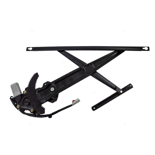 Drivers Front Power Window Lift Regulator with Motor Assembly Compatible with 93-95 Civic Coupe 72251-SR3-J01