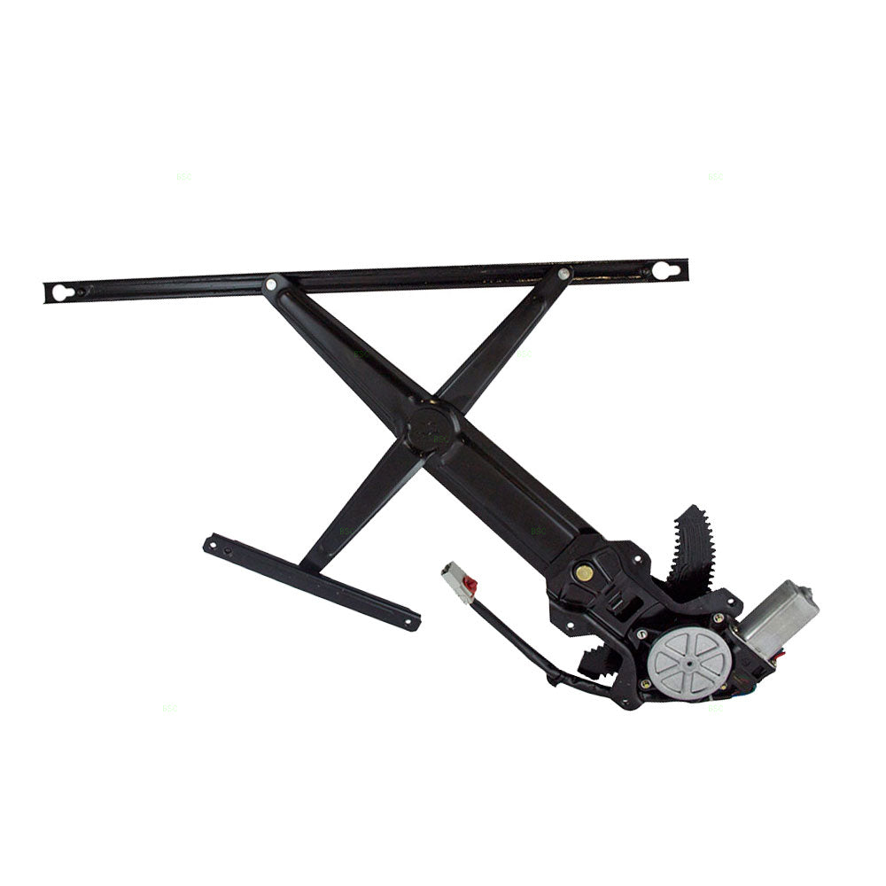 Drivers Front Power Window Lift Regulator with Motor Assembly Compatible with 93-95 Civic Coupe 72251-SR3-J01
