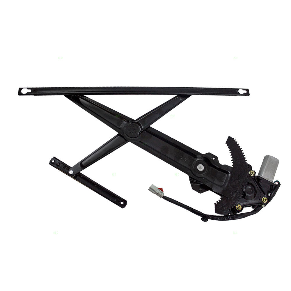 Passengers Front Power Window Lift Regulator with Motor Assembly Compatible with 93-95 Civic Coupe 72211-SR3-J01
