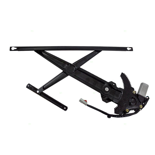 Passengers Front Power Window Lift Regulator with Motor Assembly Compatible with 93-95 Civic Coupe 72211-SR3-J01