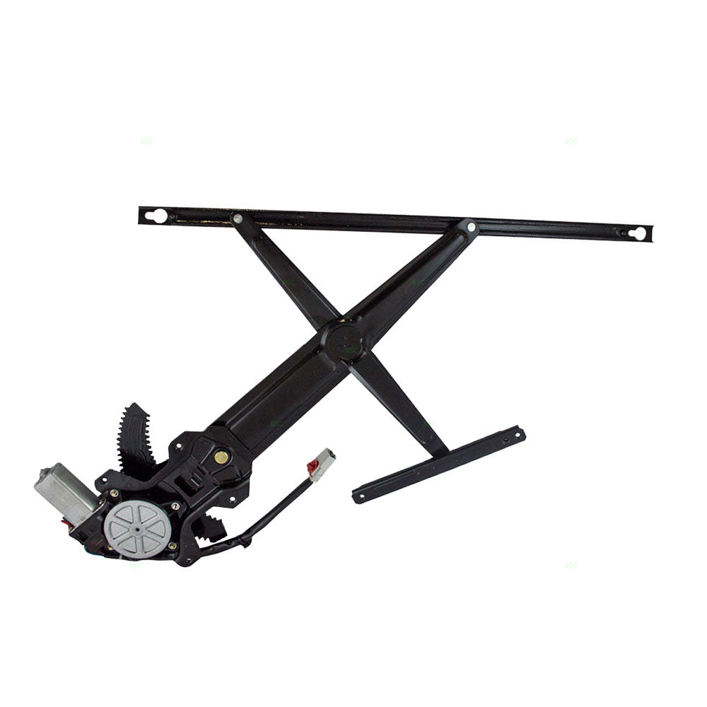 Passengers Front Power Window Lift Regulator with Motor Assembly Compatible with 93-95 Civic Coupe 72211-SR3-J01