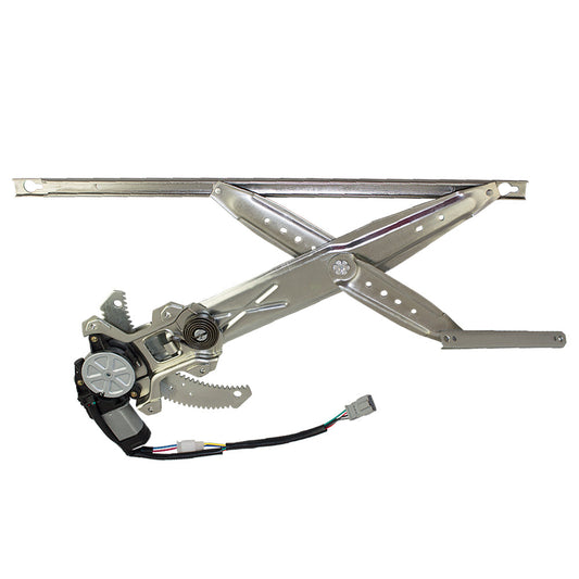 Drivers Front Power Window Lift Regulator with Motor Assembly Compatible with 96-00 Civic Coupe 04725S00A01