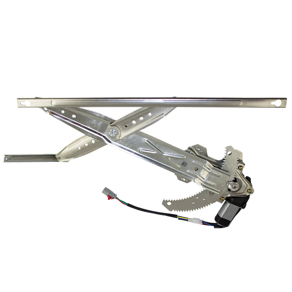 Drivers Front Power Window Lift Regulator with Motor Assembly Compatible with 96-00 Civic Coupe 04725S00A01