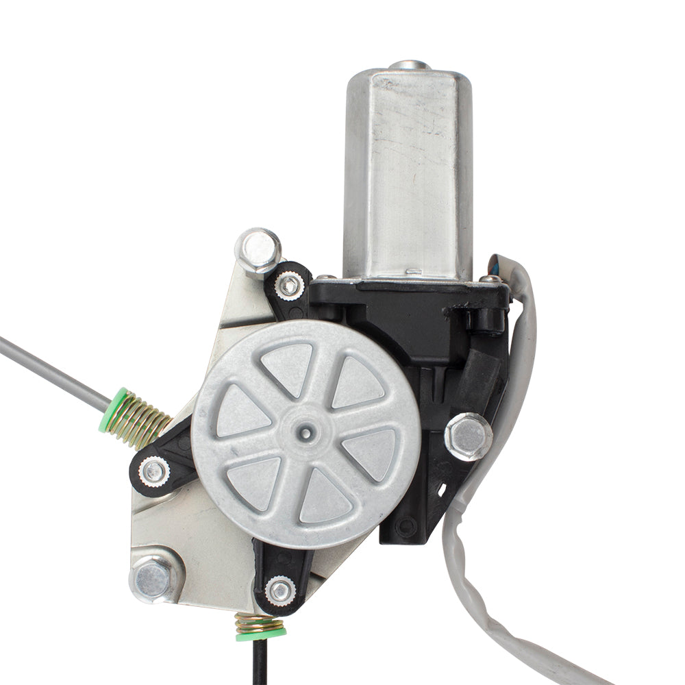 Drivers Front Power Window Lift Regulator with Motor Assembly & 4 Pin Connector Compatible with 01-05 Civic 72250S5DA05