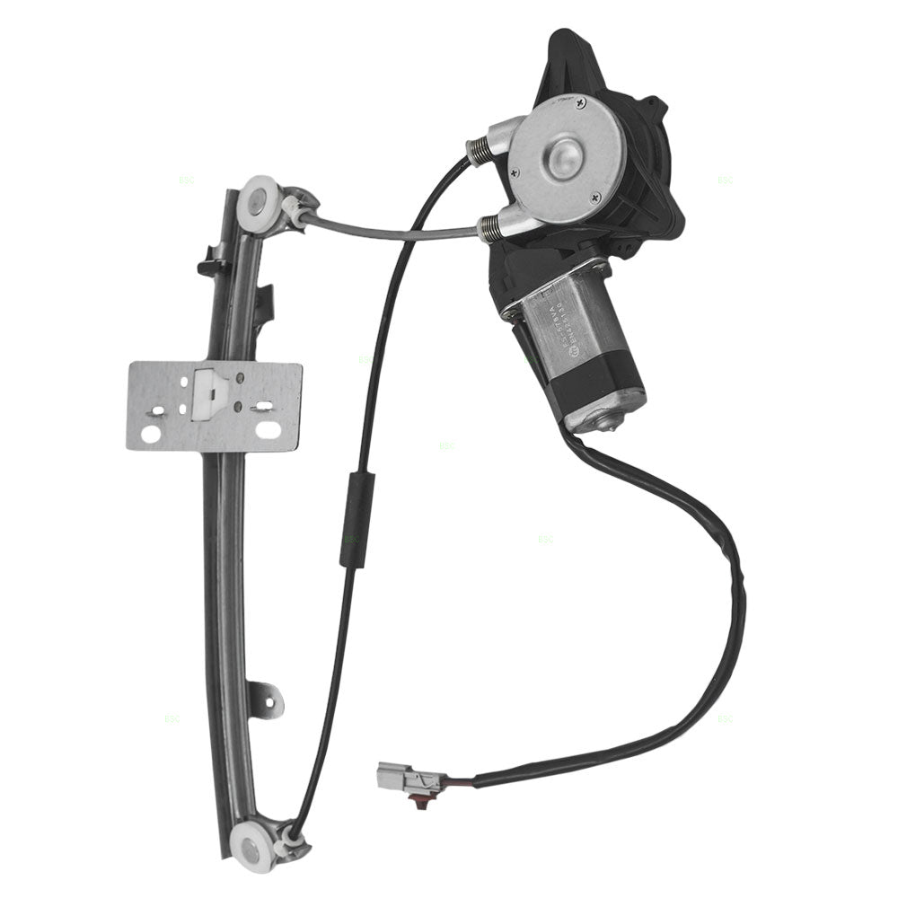 Drivers Rear Power Window Lift Regulator with Motor Assembly Compatible with 92-95 Civic Sedan 72710-SR4-J01