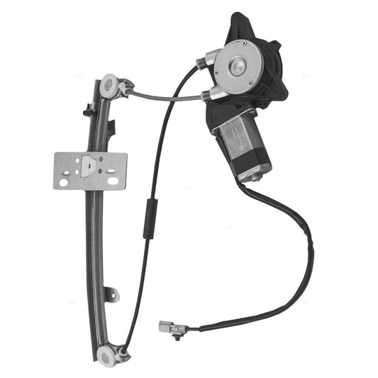 Drivers Rear Power Window Lift Regulator with Motor Assembly Compatible with 92-95 Civic Sedan 72710-SR4-J01