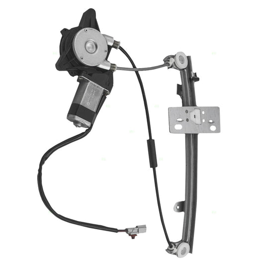 Passengers Rear Power Window Lift Regulator with Motor Assembly Compatible with 92-95 Civic Sedan 72750-SR1-A03