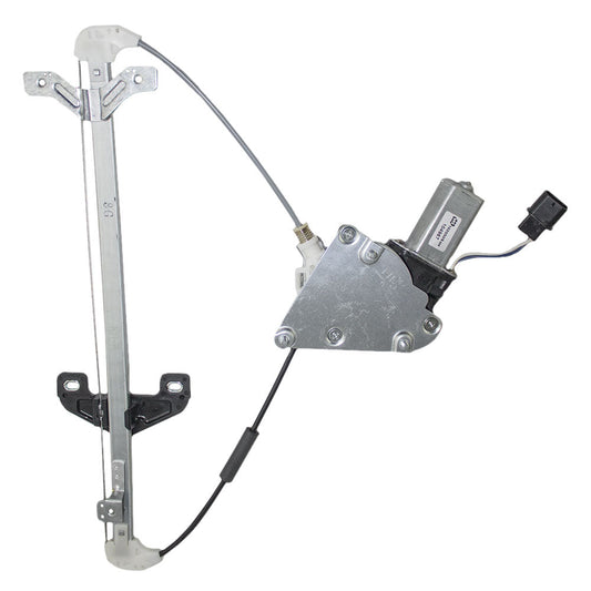 Drivers Rear Power Window Lift Regulator with Motor Assembly Compatible with 03-07 Accord 72750SDAA01