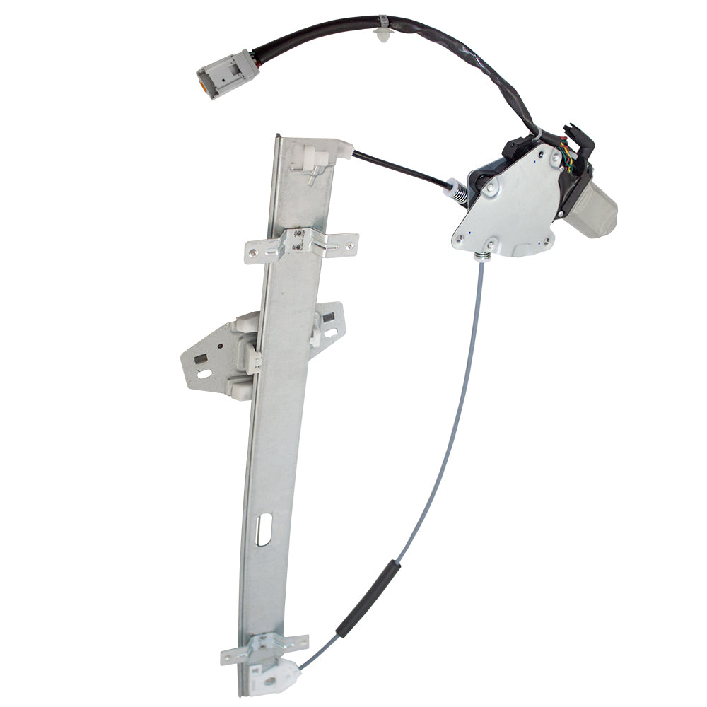 Passengers Front Power Window Lift Regulator & Motor with 6 Pin Connector Assembly Compatible with 03-06 MDX 72210-S3V-A52