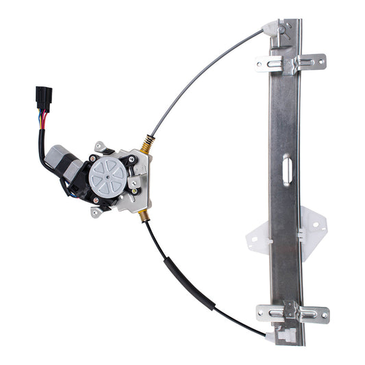Driver and Passenger Front Power Window Lift Regulators & Motors Assemblies Compatible with 04-08 TL 72250-SEP-305 72210-SEP-305